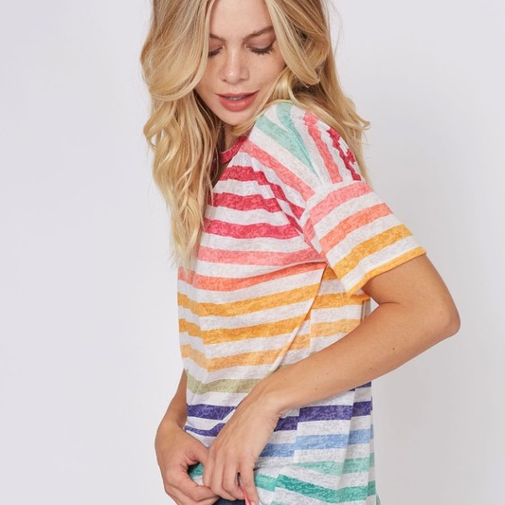 Fun Rainbow Tee!